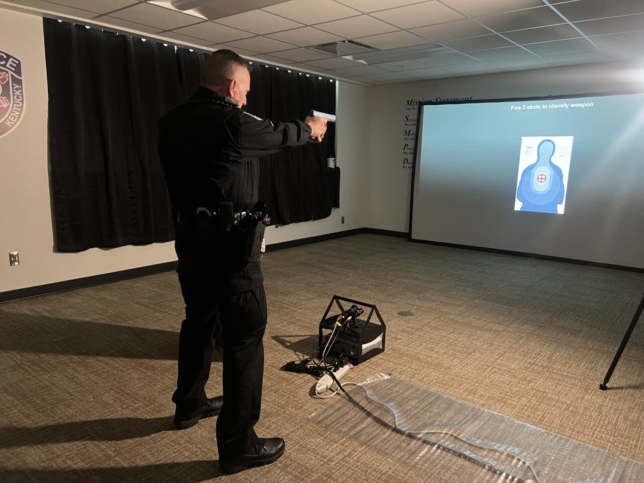 St. Matthews Police Department Simulator Training